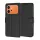 Techsuit - Leather Folio - Honor 600 / 600 Pro - Black