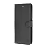 Techsuit - Leather Folio kinyitható tok - Honor 600 / 600 Pro - Fekete