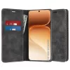 Techsuit - Confy Cover kinyitható tok - Honor 600 / 600 Pro - Fekete