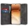 Techsuit - Confy Cover kinyitható tok - Honor 600 / 600 Pro - Fekete