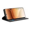 Techsuit - Confy Cover kinyitható tok - Honor 600 / 600 Pro - Fekete