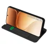 Techsuit - Magskin Book kinyitható tok - Honor 600 - Fekete