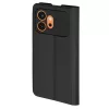 Techsuit - Magskin Book kinyitható tok - Honor 600 - Fekete