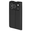 Techsuit - Magskin Book kinyitható tok - Honor 600 Pro - Fekete