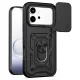 Techsuit - CamShield ütésálló tok - Honor 600 / 600 Pro - Fekete