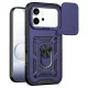 Techsuit - Camshield ütésálló tok - Honor 600 / 600 Pro - Kék