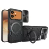 Techsuit - CamGuard Pro tok ütésálló tok - Honor 600 / 600 Pro - Fekete