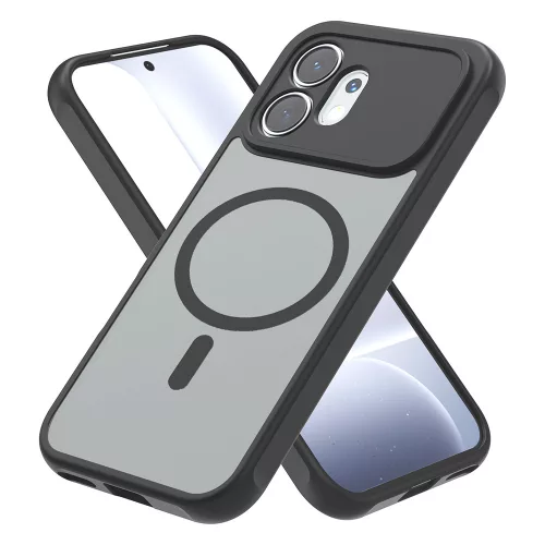 Techsuit - HaloFrost II MagSafe tok - Honor 600 - Fekete