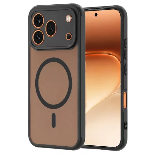 Techsuit - HaloFrost II MagSafe tok - Honor 600 Pro - Fekete