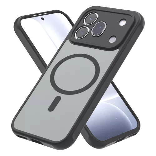 Techsuit - HaloFrost II MagSafe tok - Honor 600 Pro - Fekete