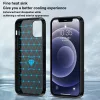 Techsuit - Carbon Silicone - Oppo A6 4G / A6x 4G / A6x 5G / A6k 4G - Blue