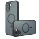 Techsuit - PureFrost MagSafe Ütésálló tok Ütésálló tok - Oppo A6x 4G / A6x 5G / A6k 4G - Matt fekete
