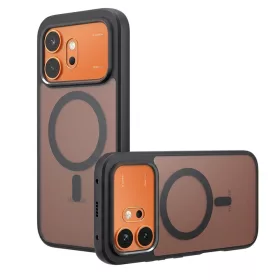   Techsuit - PureFrost MagSafe Ütésálló tok Ütésálló tok - Honor 600 / 600 Pro - Matt fekete