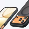 Techsuit - PureFrost MagSafe Ütésálló tok Ütésálló tok - Honor 600 / 600 Pro - Matt fekete