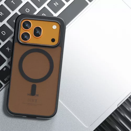 Techsuit - PureFrost MagSafe Ütésálló tok Ütésálló tok - Honor 600 / 600 Pro - Matt fekete