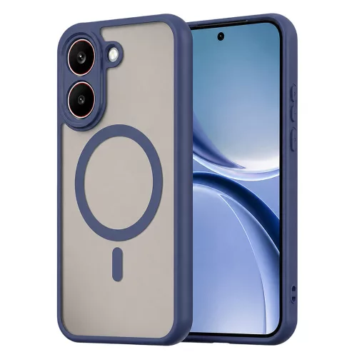 Techsuit - HaloFrost II MagSafe tok - Xiaomi Poco X8 Pro - Sötétkék