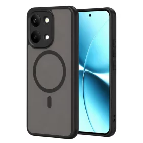   Techsuit - HaloFrost II MagSafe tok - Xiaomi Poco X8 Pro Max - Fekete