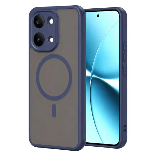 Techsuit - HaloFrost II MagSafe tok - Xiaomi Poco X8 Pro Max - Sötétkék