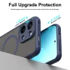Techsuit - HaloFrost II MagSafe tok - Xiaomi Poco X8 Pro Max - Sötétkék