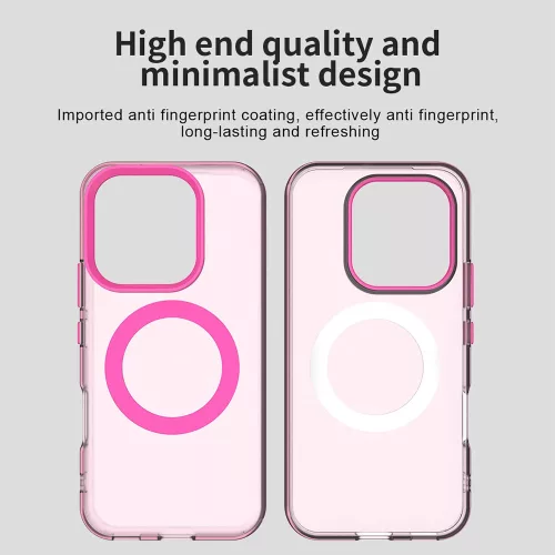 Techsuit - CandyCase MagSafe tok - Honor 600 Lite - Rózsaszín