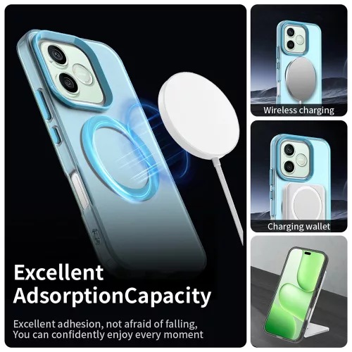 Techsuit - CandyCase MagSafe tok - Honor 600 Lite - Kék