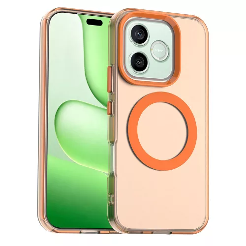 Techsuit - CandyCase MagSafe tok - Honor 600 Lite - Narancssárga