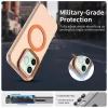 Techsuit - CandyCase MagSafe tok - Honor 600 Lite - Narancssárga