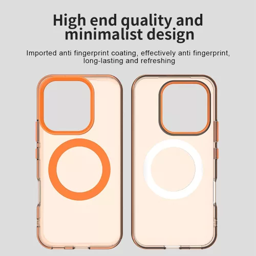 Techsuit - CandyCase MagSafe tok - Honor 600 Lite - Narancssárga