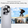 Techsuit - Full Camera - Kameravédő üvegfólia - Honor 600 Lite - Fekete