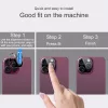 Techsuit - Full Camera - Kameravédő üvegfólia - Honor 600 Lite - Fekete