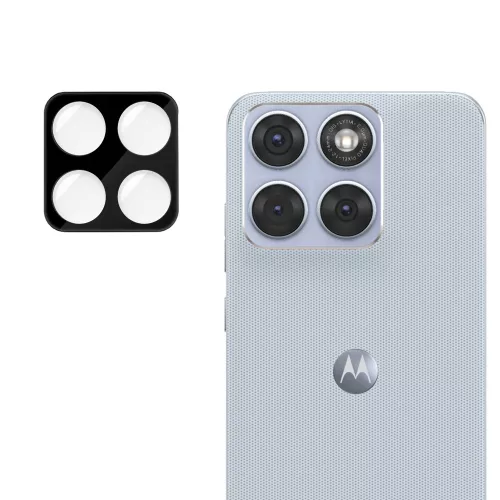 Techsuit - Full Camera - Kameravédő üvegfólia - Motorola Edge 70 Fusion - Fekete