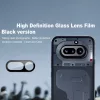 Techsuit - Full Camera - Kameravédő üvegfólia - Nothing Phone (4a) - Fekete