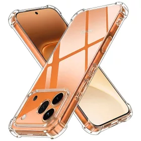   Techsuit - Shockproof Átlátszó Ütésálló Szilikon tok - Honor 600 Pro - Átlátszó