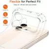 Techsuit - Shockproof Átlátszó Ütésálló Szilikon tok - Honor 600 Pro - Átlátszó