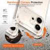 Techsuit - Shockproof Átlátszó Ütésálló Szilikon tok - Honor 600 Pro - Átlátszó