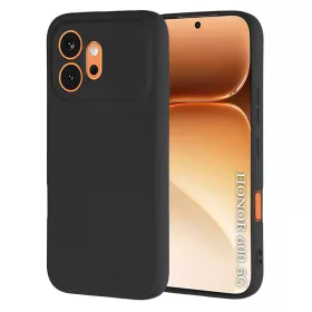 Techsuit - SoftFlex szilikon tok - Honor 600 - Fekete