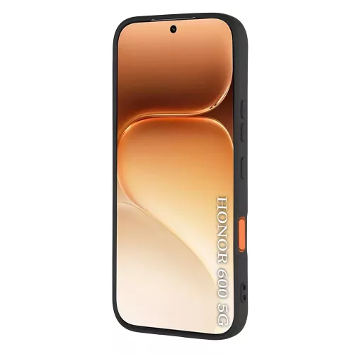 Techsuit - SoftFlex szilikon tok - Honor 600 - Fekete