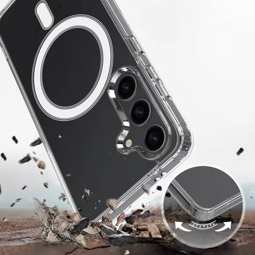 Techsuit - MagSafe Pro tok - Samsung Galaxy A57 5G - Átlátszó