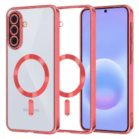   Techsuit - Luxury Crystal MagSafe tok - Samsung Galaxy A57 5G - Red