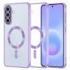Techsuit - Luxury Crystal MagSafe tok - Samsung Galaxy A57 5G - Light Purple
