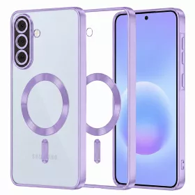   Techsuit - Luxury Crystal MagSafe tok - Samsung Galaxy A57 5G - Light Purple