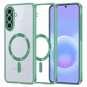   Techsuit - Luxury Crystal MagSafe tok - Samsung Galaxy A57 5G - Light Green