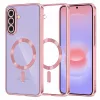 Techsuit - Luxury Crystal MagSafe tok - Samsung Galaxy A37 5G - Pink