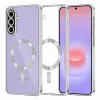 Techsuit - Luxury Crystal MagSafe tok - Samsung Galaxy A37 5G - Silver