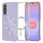 Techsuit - Luxury Crystal MagSafe tok - Samsung Galaxy A37 5G - Silver