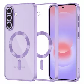   Techsuit - Luxury Crystal MagSafe tok - Samsung Galaxy A37 5G - Light Purple