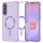Techsuit - Luxury Crystal MagSafe tok - Samsung Galaxy A37 5G - Light Purple