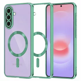   Techsuit - Luxury Crystal MagSafe tok - Samsung Galaxy A37 5G - Light Green
