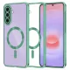 Techsuit - Luxury Crystal MagSafe tok - Samsung Galaxy A37 5G - Light Green