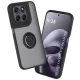 Techsuit - Glinth gyűrűs tok - Motorola Moto G77 / G67 - Fekete